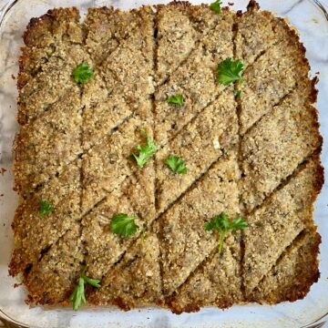Kibbeh Bil Sanieh, Kibbeh Baked