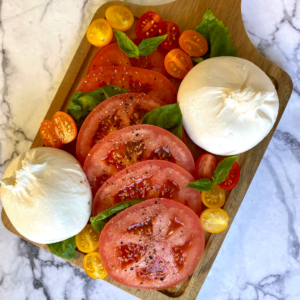 Burrata Cheese salad recipe Feature Image