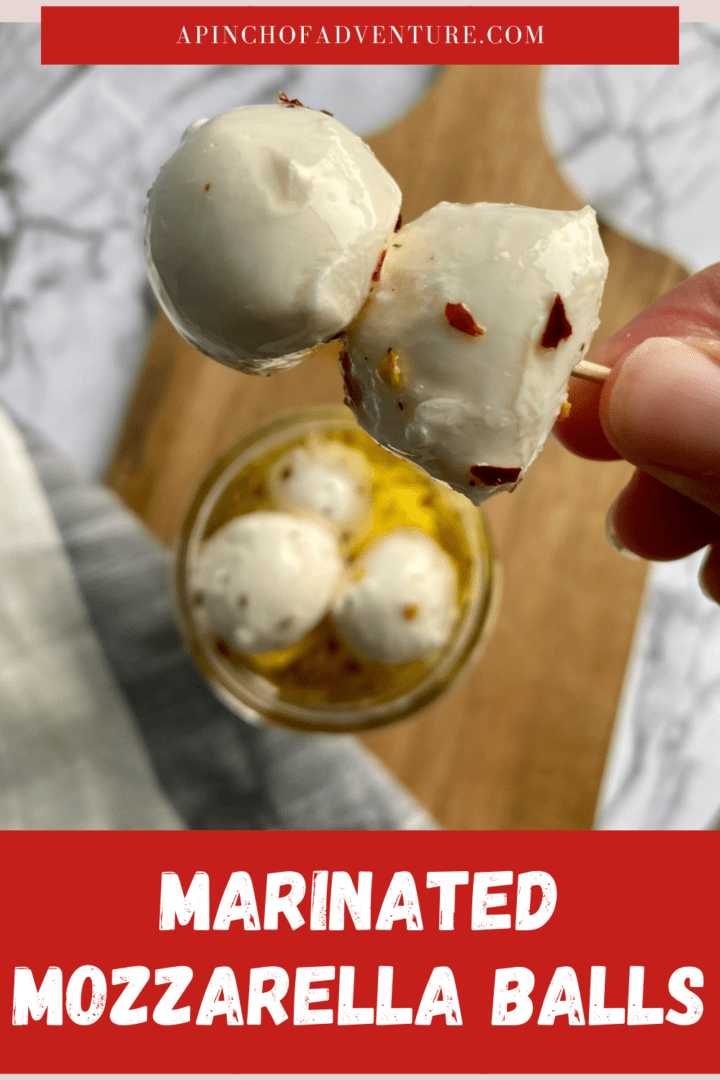 These Marinated Mozzarella Balls Recipes is the best easy appetizer recipe with mozzarella cheese. These can either be marinated bocconcini or marinated ciliegine. Both are small mozzarella balls. Mozzarella marinated can be used in salads, with marinated mozzarella and tomatoes, and other ideas. This article covers marinated mozzarella balls uses and ways to serve them.